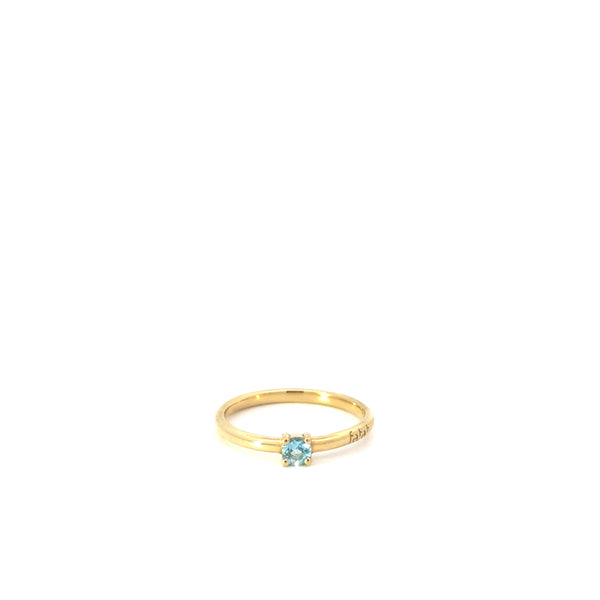 Gemma Blue Topaz Ring